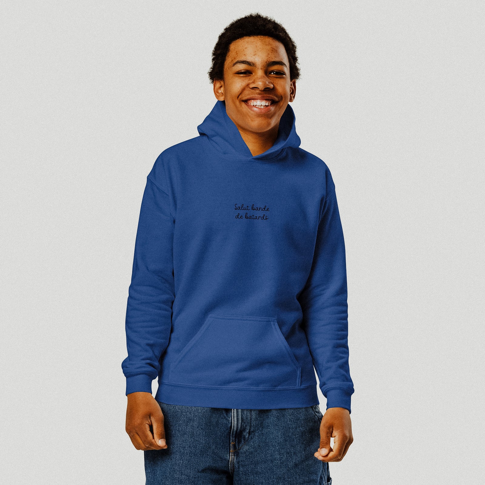 Sweat à capuche épais pour les jeunes
