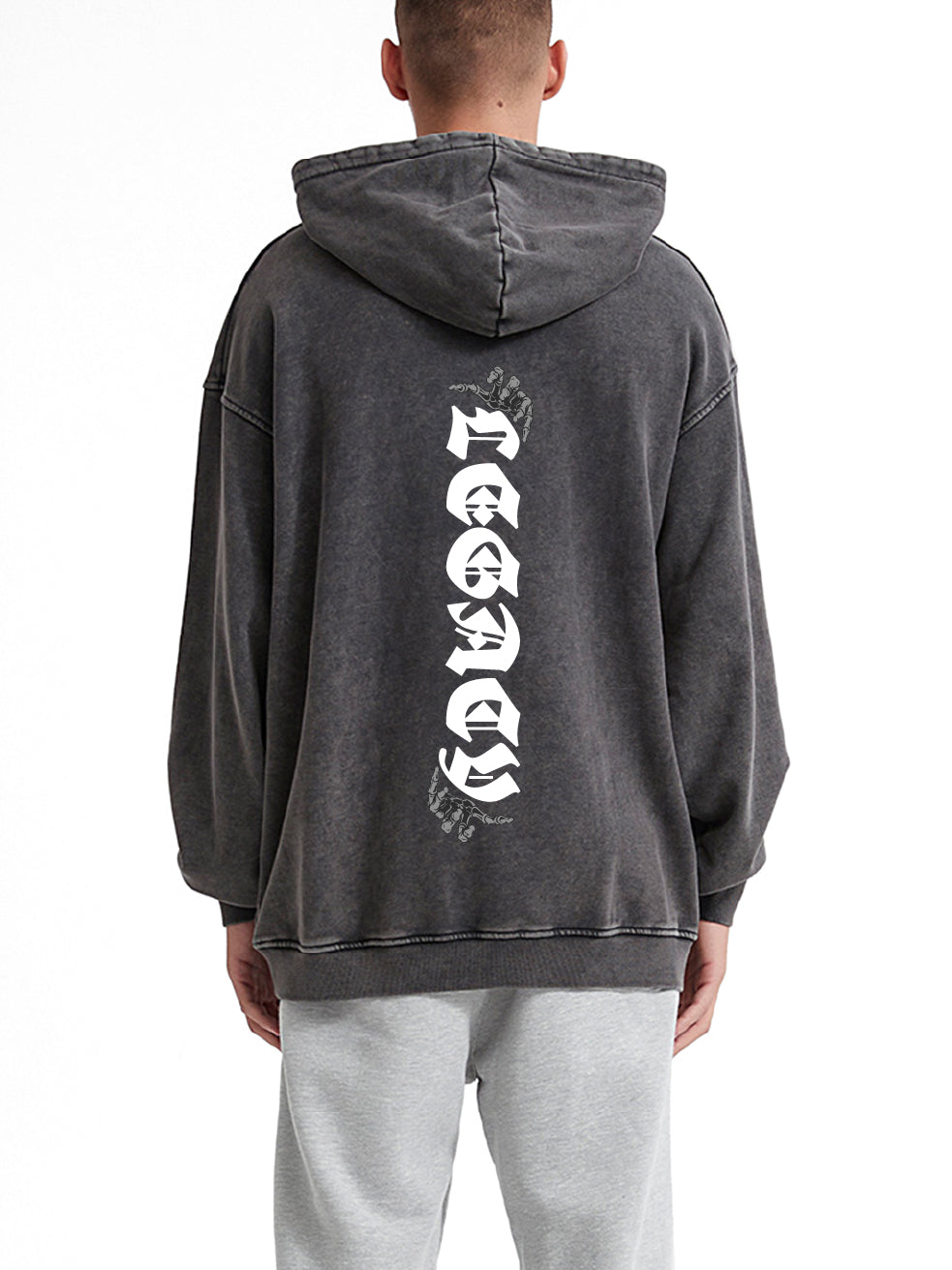 vêtement homme oversize Acid Wash