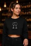 Sweat-Shirt Crop-Top