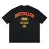 T-shirt belge original BRUXELLES 2026 Belgium, imprimé collégial - vue de dos