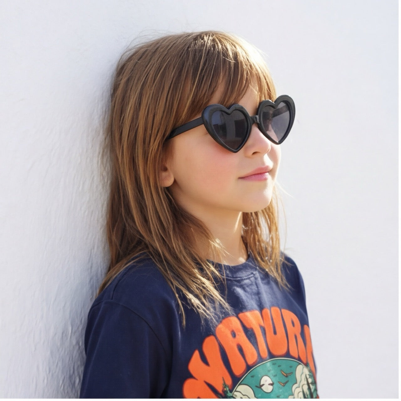 T-shirt Enfant Nature Heart - Design Camping Vintage