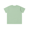 T-shirt enfant original Cool Crocodile vert amande, vue de dos coupe loose streetwear – CHT'M Boutique