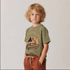 T-shirt enfant  Mountain is Calling Adventure - Design Vintage Outdoor