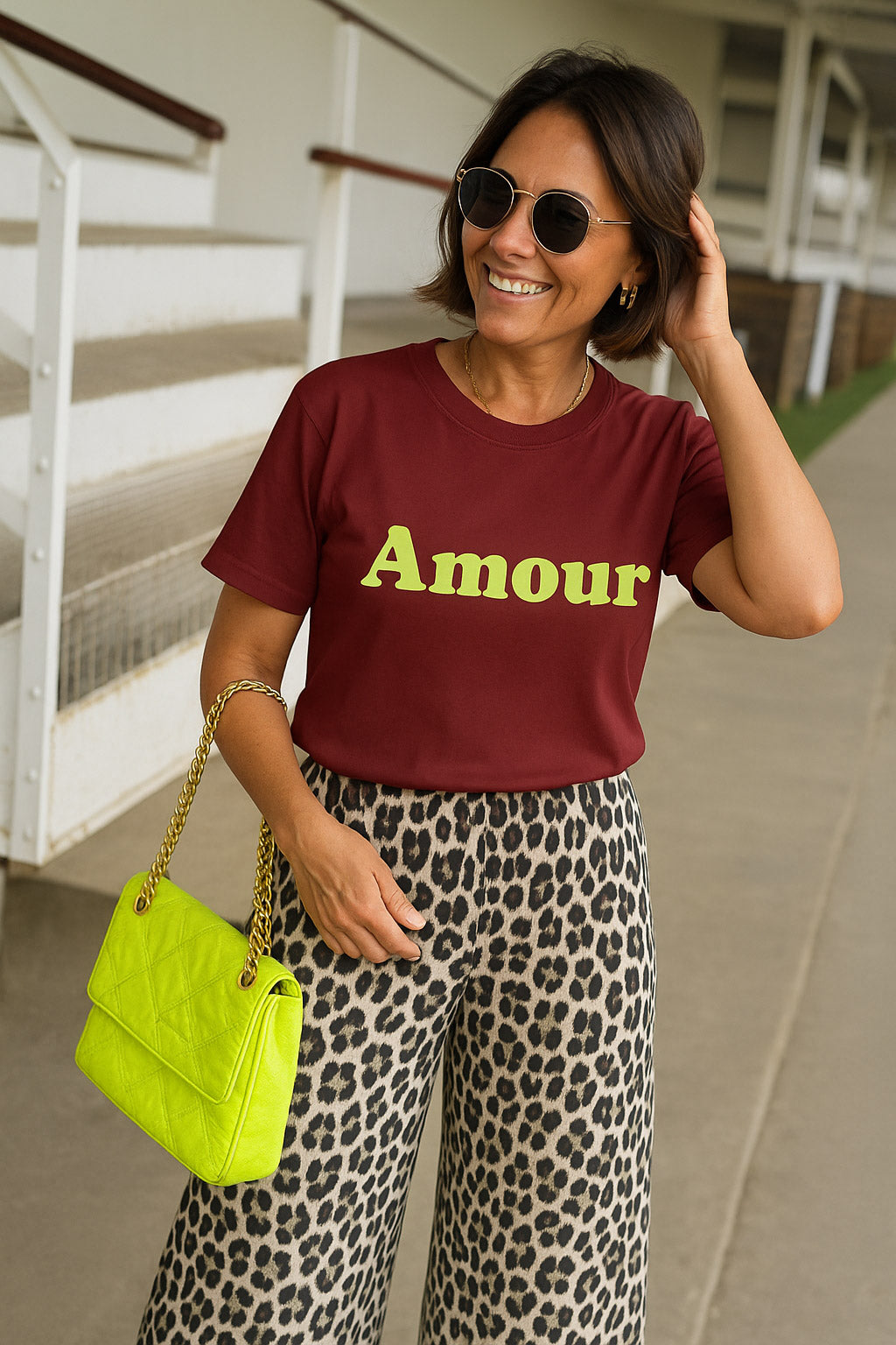 t shirt Amour pour femme