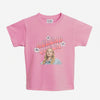 T-shirt enfant Héléna Star Academy rose, vue produit face (Héléna Queen)