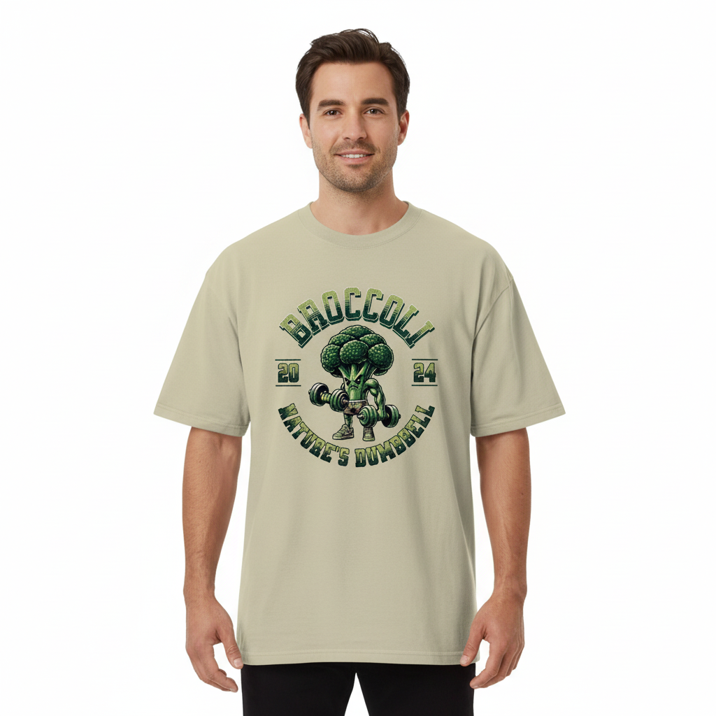T-Shirt musculation et bodybuilding motivation - Broccoli Nature's Dumbbell