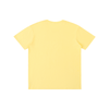 Dos uni du t-shirt humour I Love Beaches jaune, coupe unisexe 100 % coton
