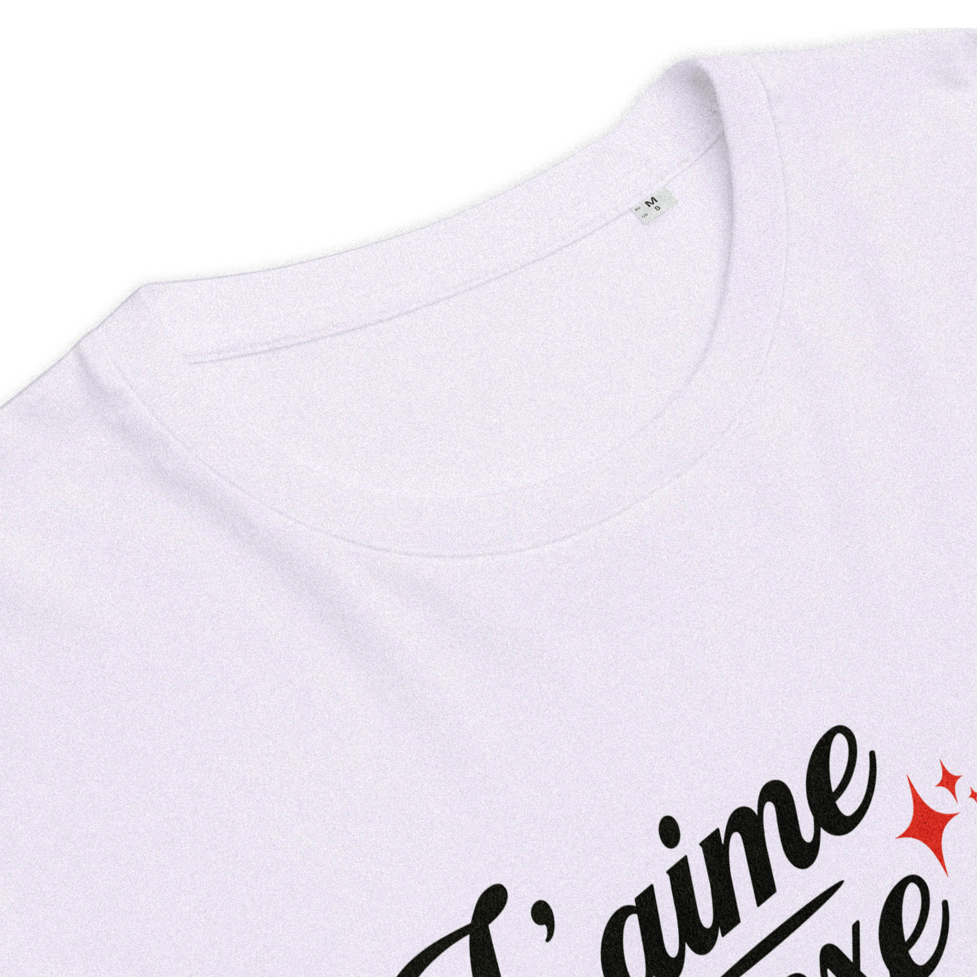 t-shirt en coton j'aime le sexe al choucroute