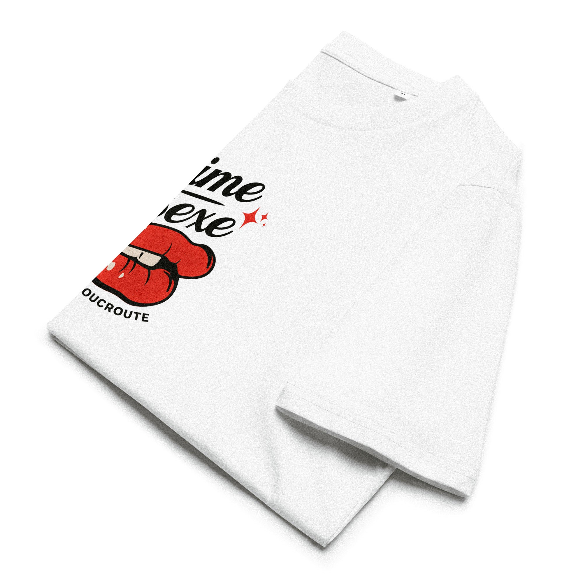 t-shirt drôle j'aime le sexe