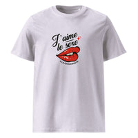 t-shirt avec motif sexe choucroute