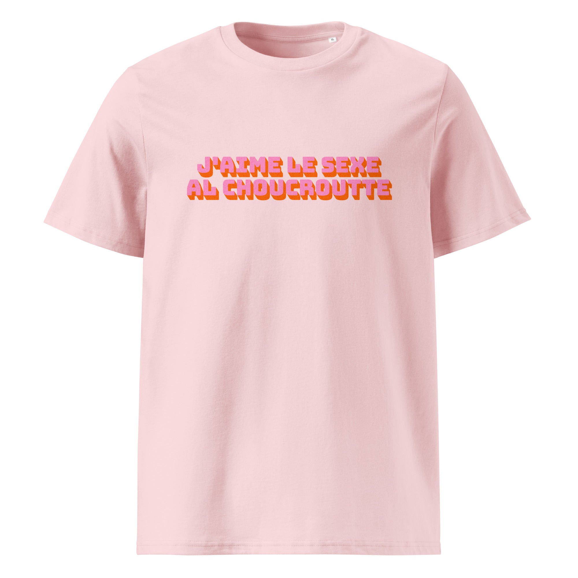 t-shirt femme jaime le sexe al choucroutte