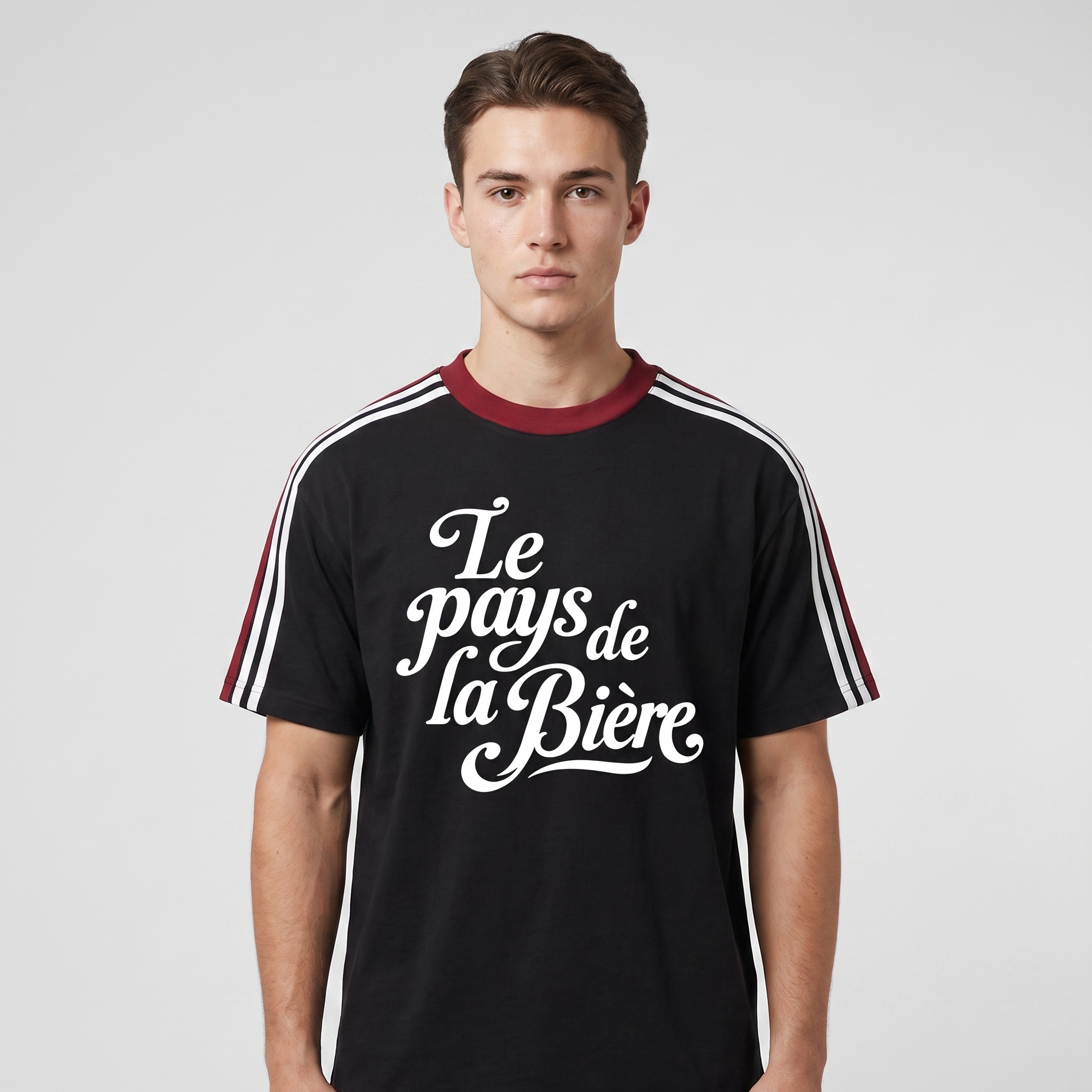 T-shirt Le Pays de la Bière – Belgique Streetwear Rétro Unisexe