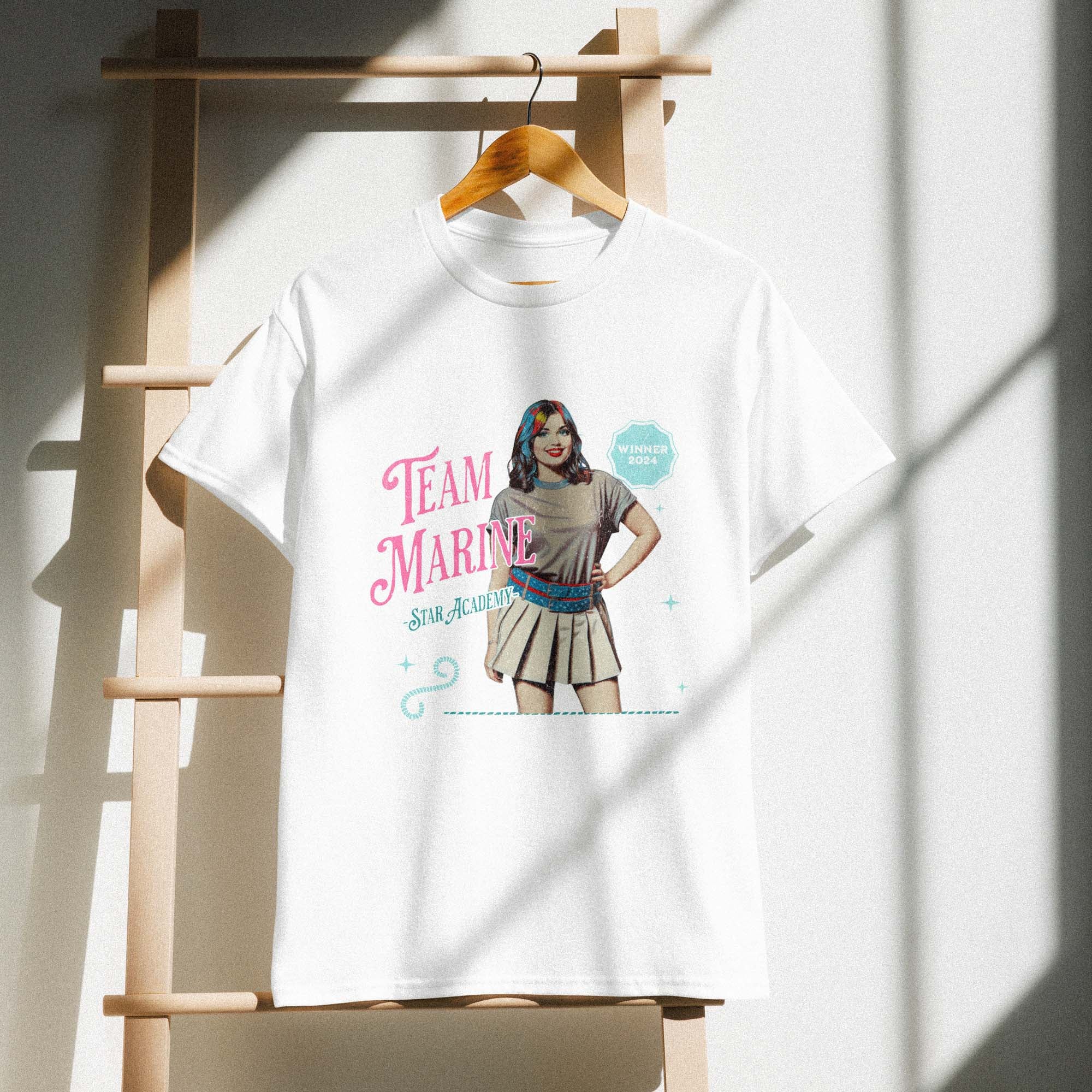 T-shirt coton bio Star Academy 2024