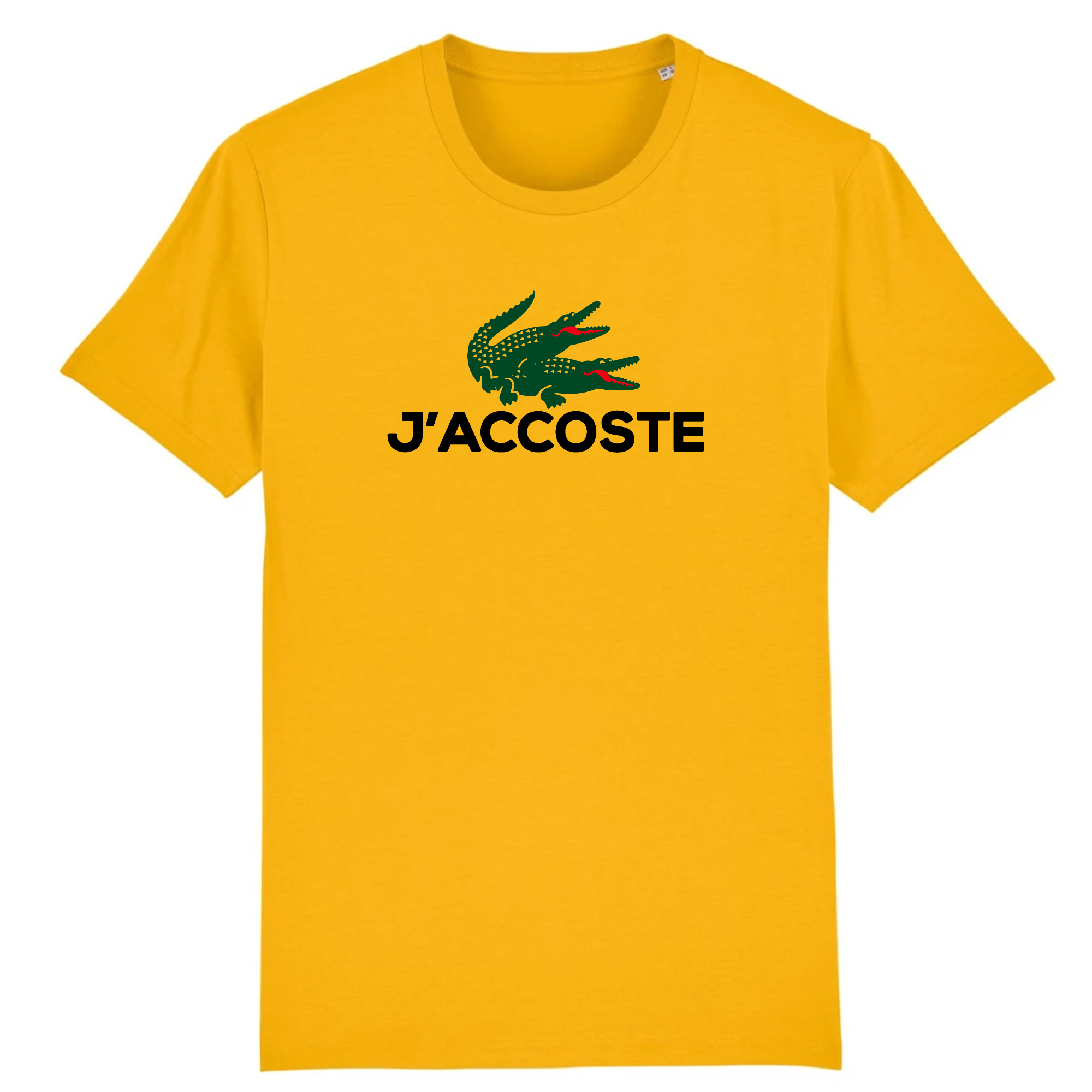 T-shirt J’ACCOSTE – Parodie LACOSTE