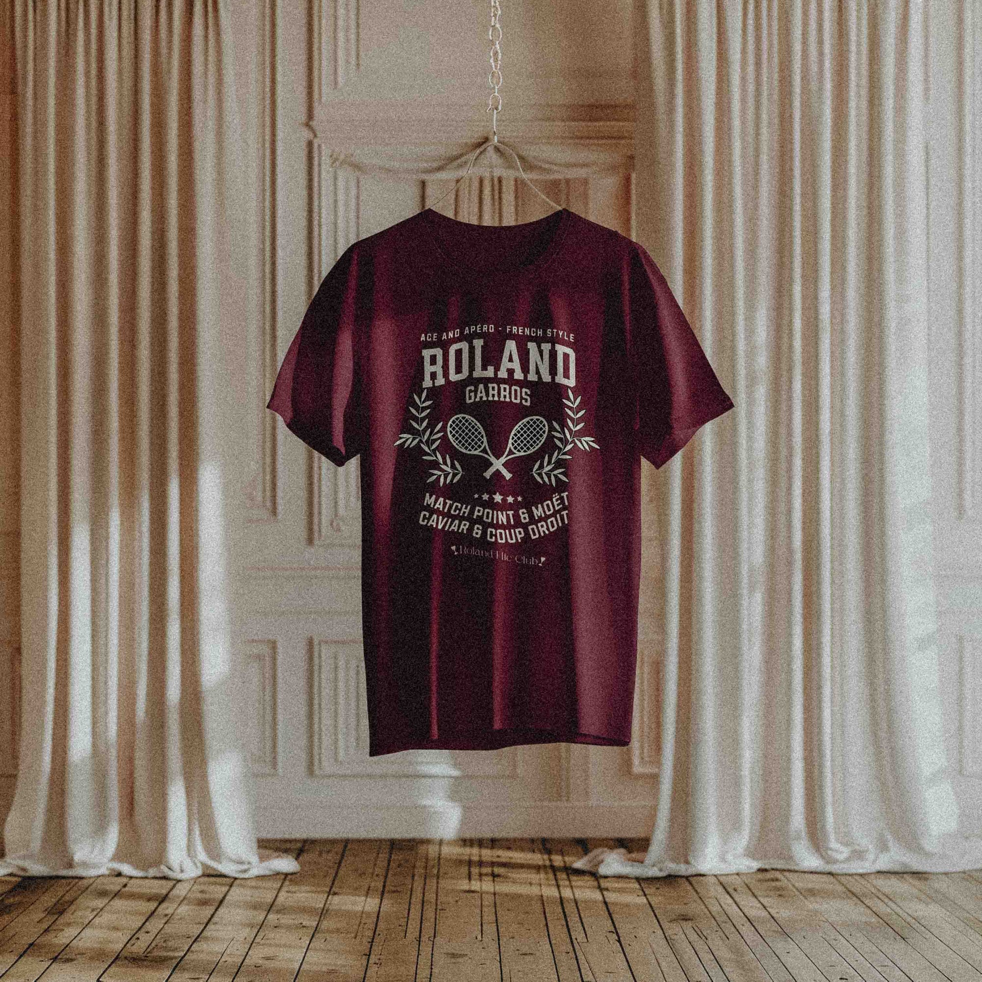 T-shirt tennis élégant