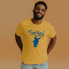 teeshirt saian supa crew jaune