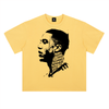T-shirt Tielemans Belgique Diables Rouges bootleg streetwear jaune - vue face