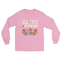 tshirt rose longues manches palestine