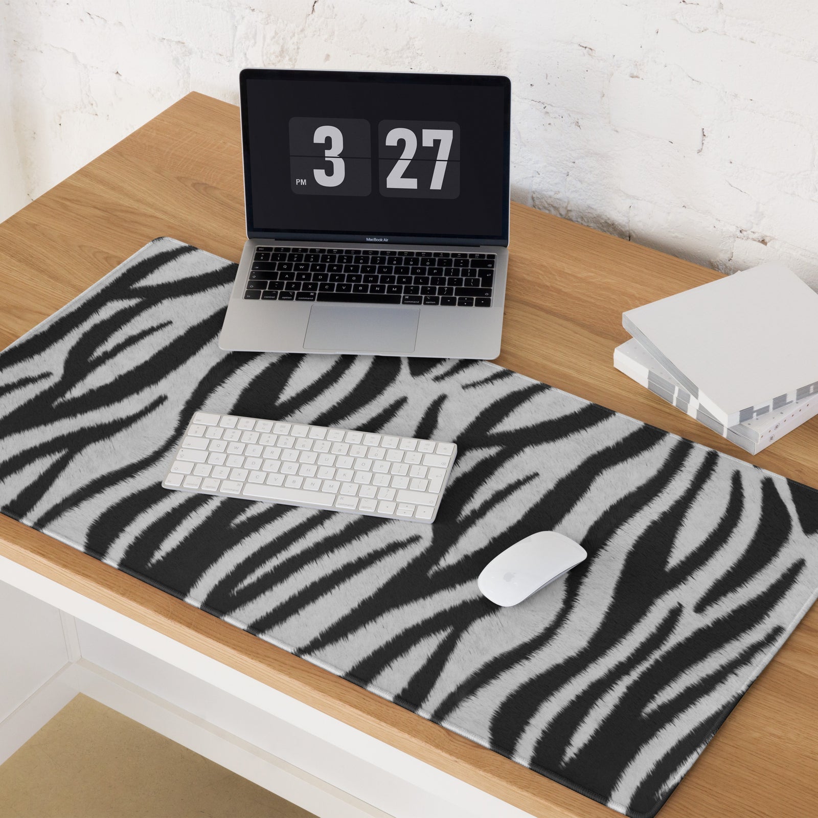 Tapis de souris gaming XXL - Zèbre