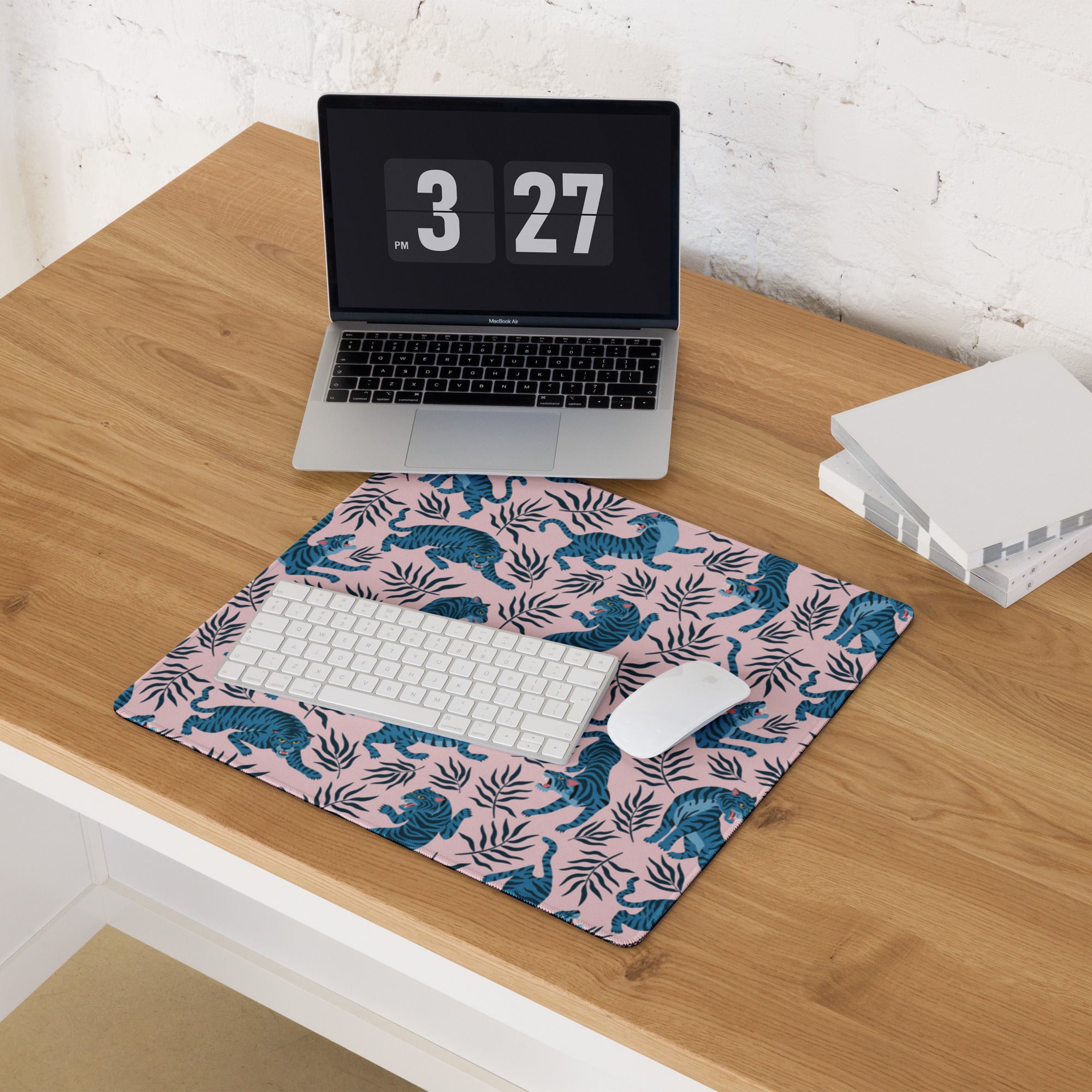 Tapis de souris géant XXL - Tigre bleu