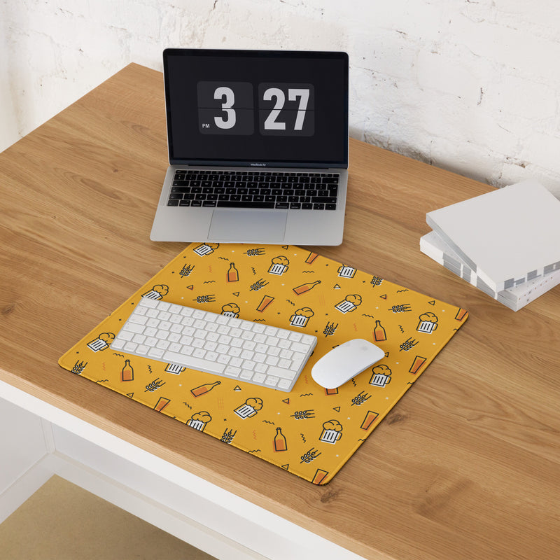 Tapis de souris gaming XXL - Fan de bières