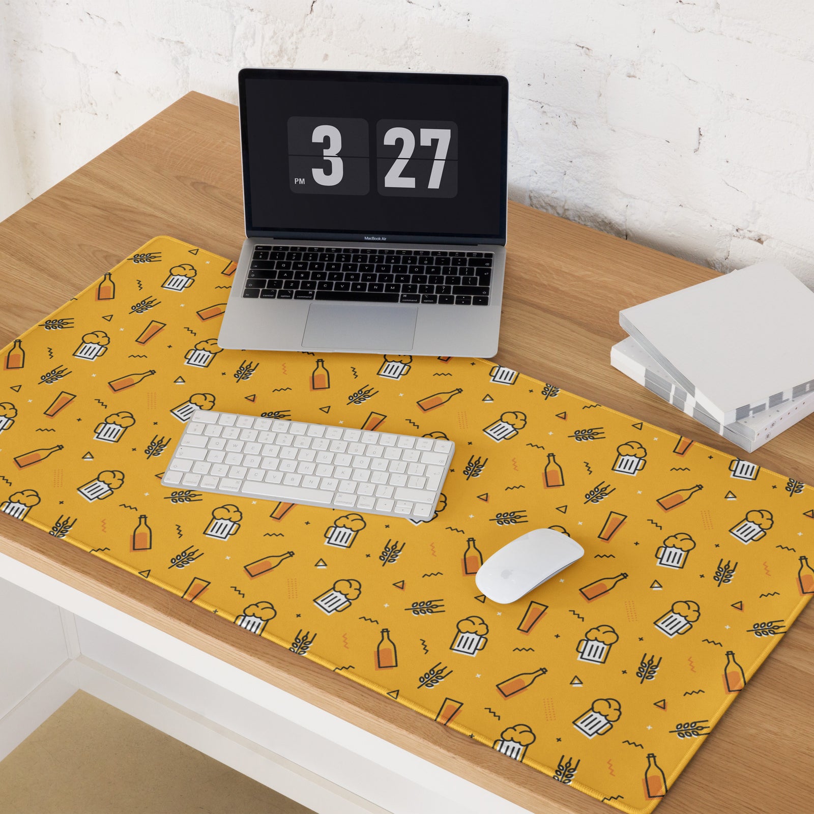 Tapis de souris gaming XXL - Fan de bières