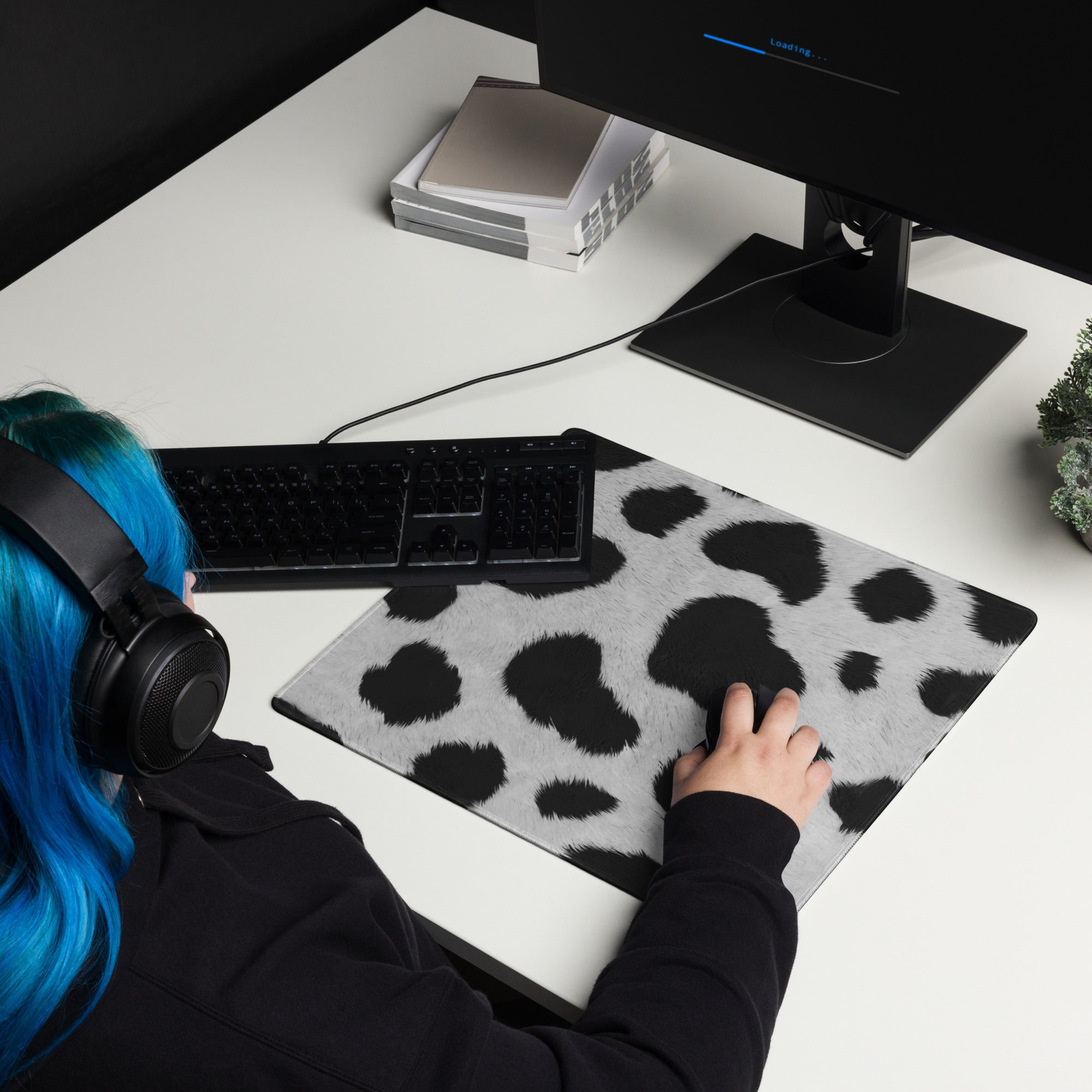 Tapis de souris XXL - 'Peau de vache'