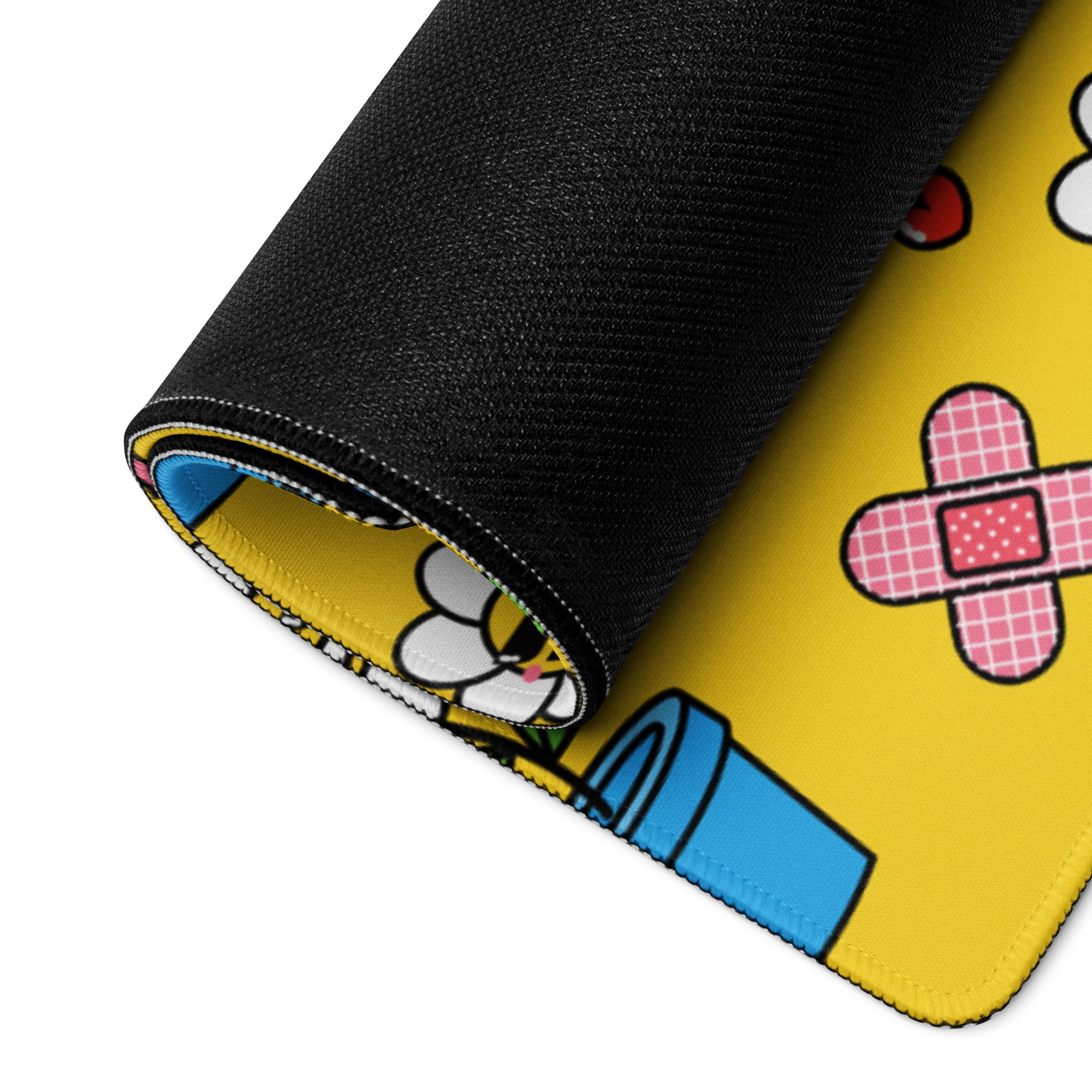 Tapis de souris gaming XXL - Happy flowers