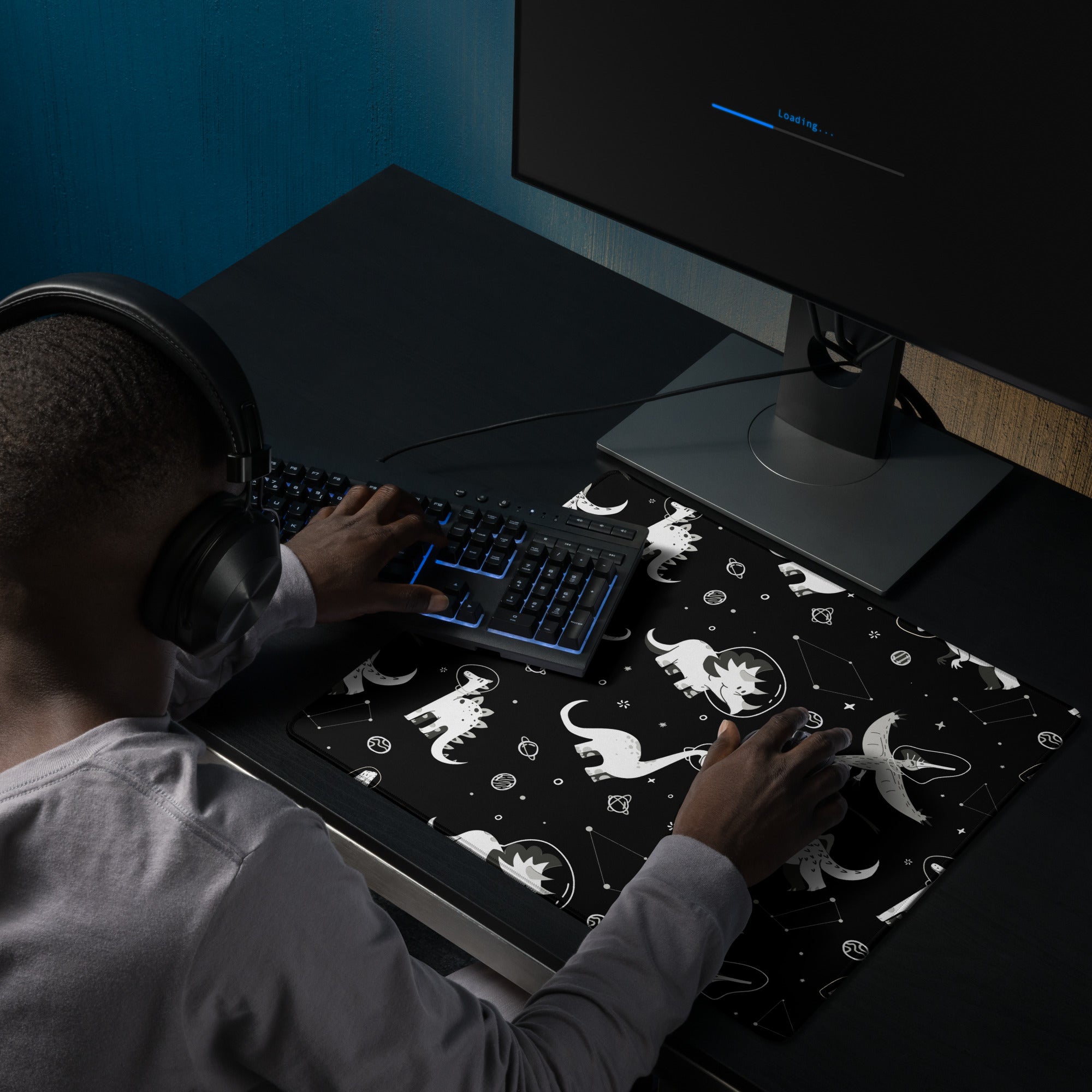 Tapis de souris gaming - Dinosaures