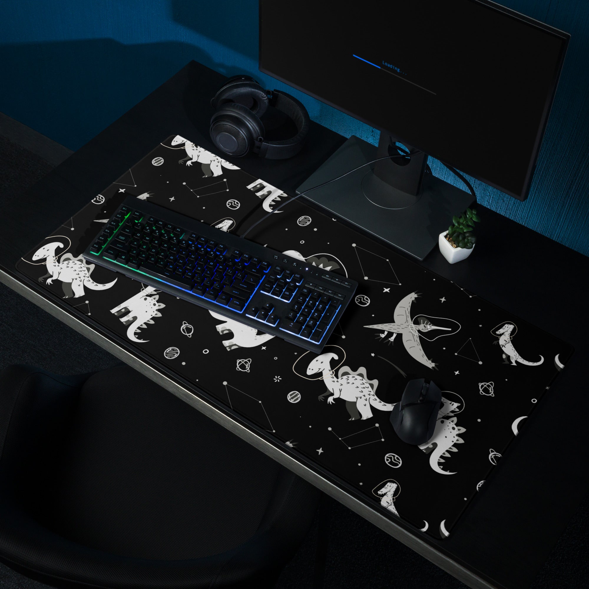 Tapis de souris gaming - Dinosaures