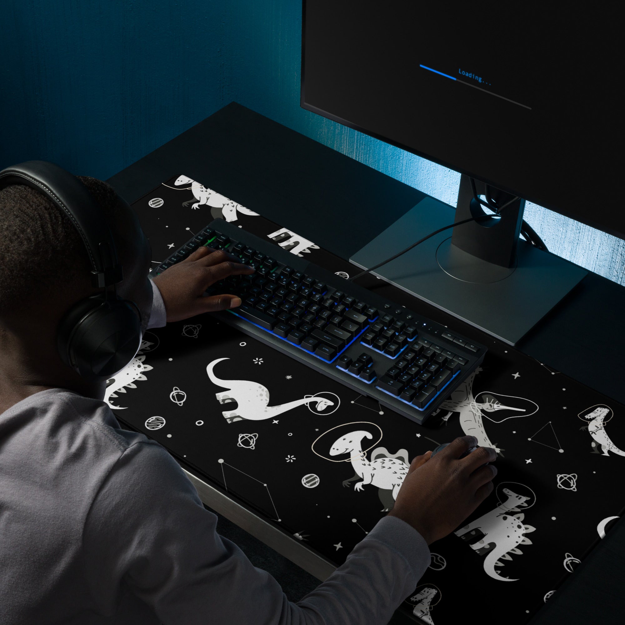 Tapis de souris gaming - Dinosaures