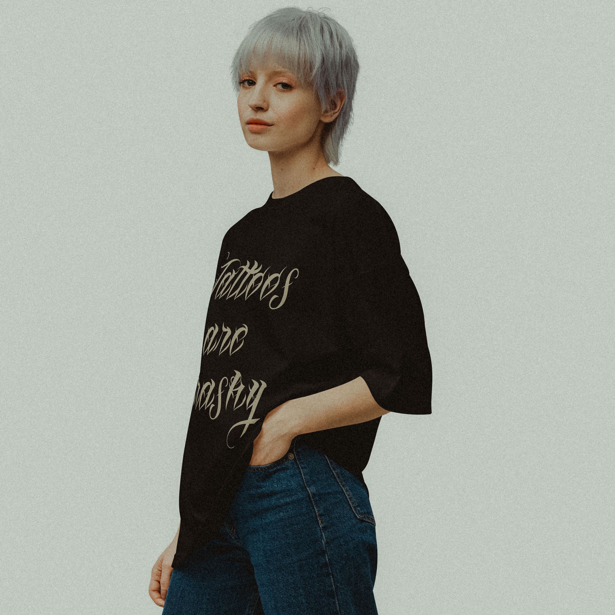 T shirt lifestyle Tattoos are Trashy