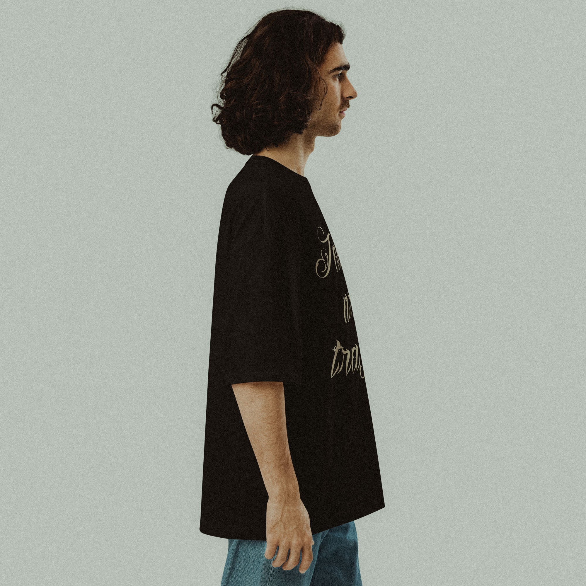 T shirt lourd avec message Tattoos are Trashy