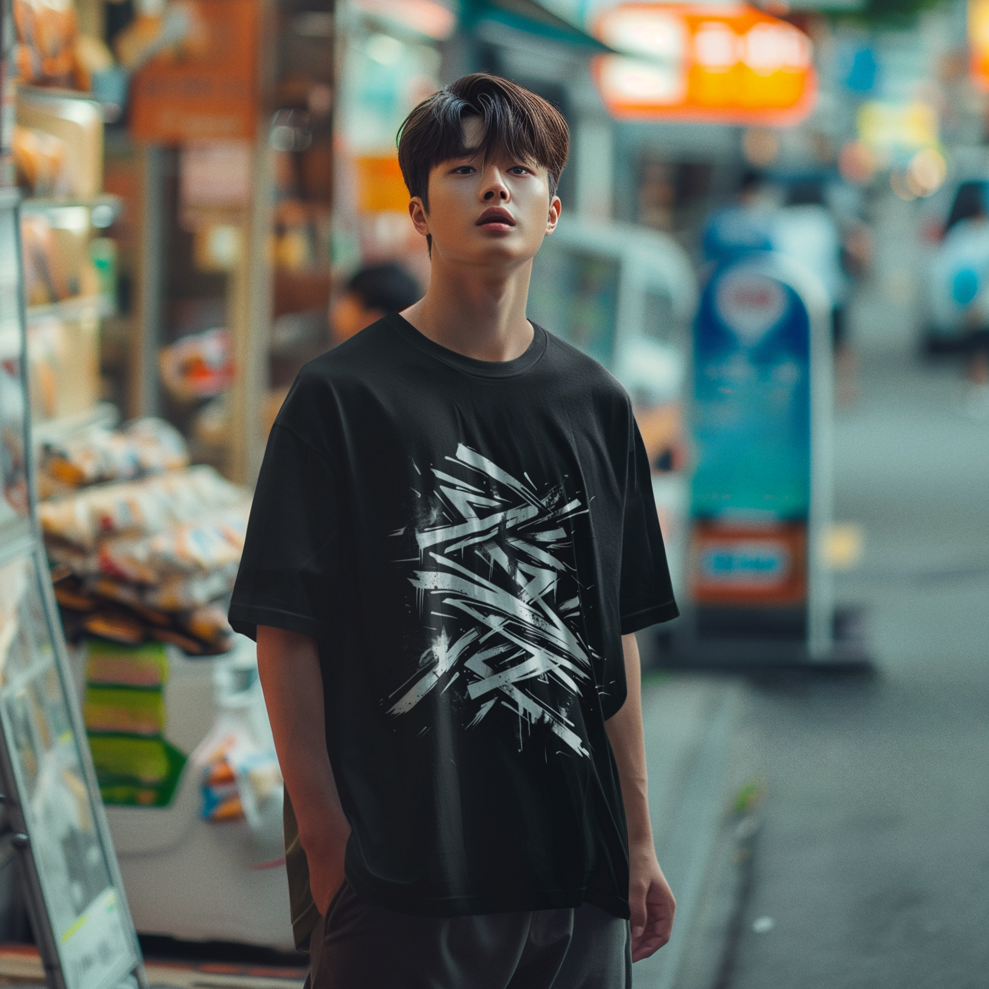 teeshirt oversize street art urbain graffiti