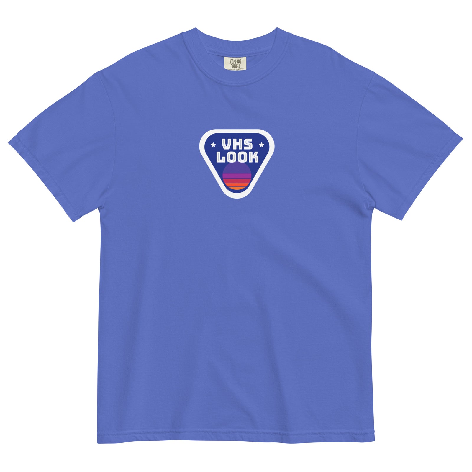 T-shirt teinté lourd unisexe - RETRO VHS