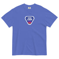 T-shirt teinté lourd unisexe - RETRO VHS