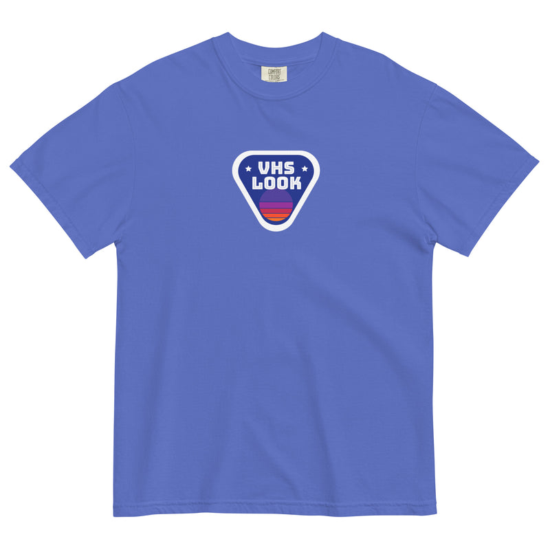 T-shirt teinté lourd unisexe - RETRO VHS