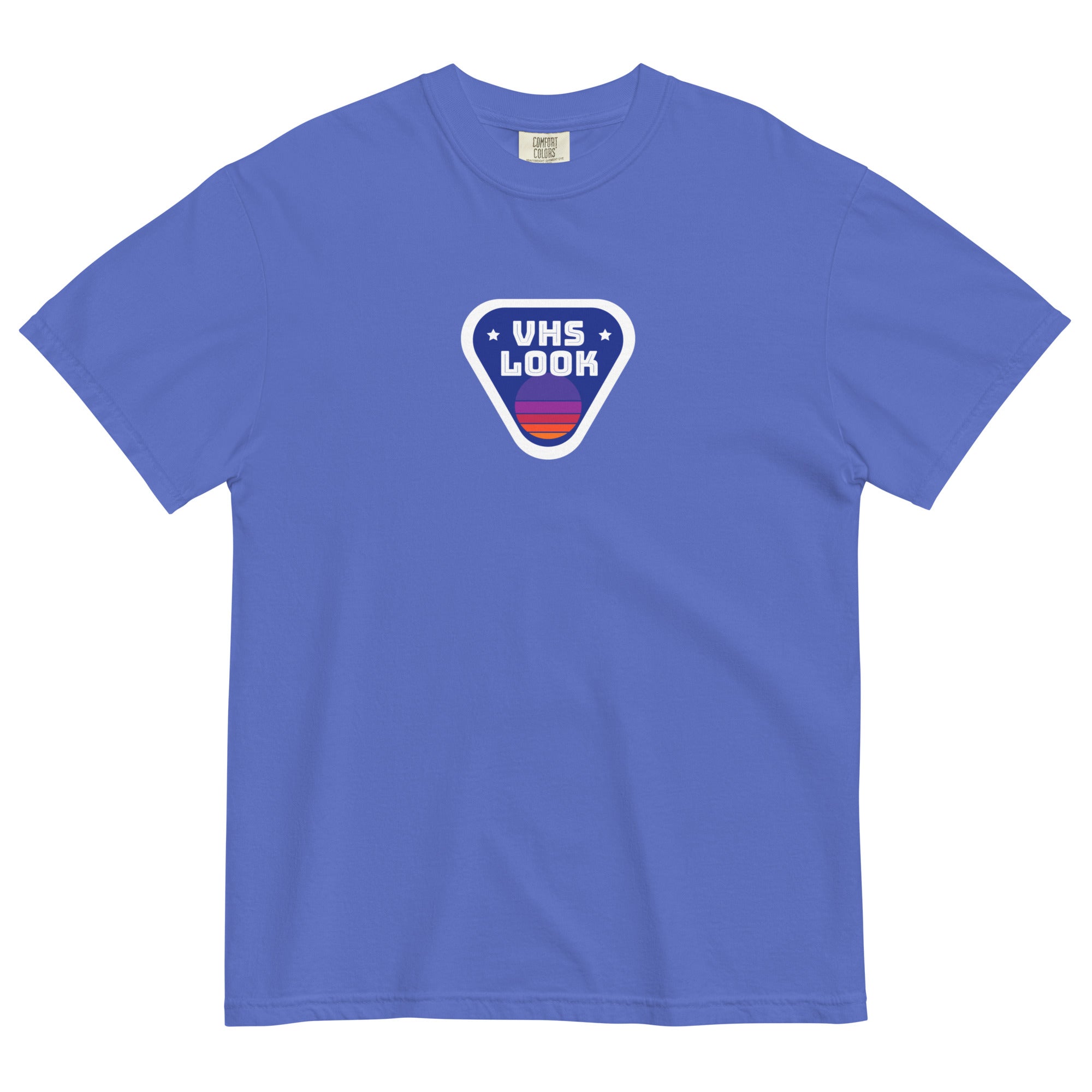 T-shirt teinté lourd unisexe - RETRO VHS