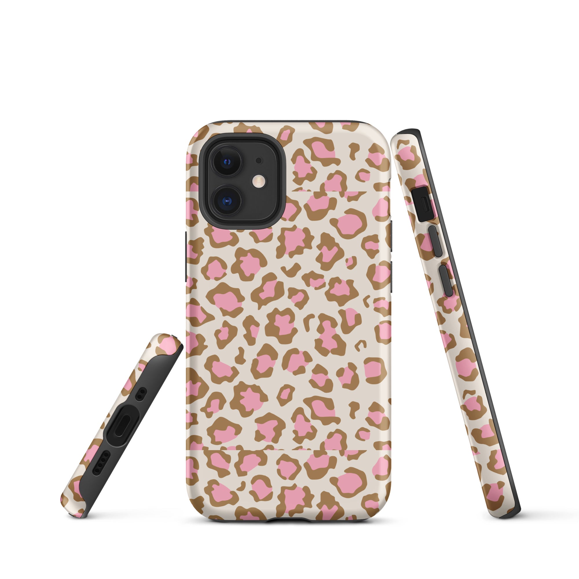 Coque d'iPhone® rigide Léopard rose