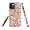 Coque d'iPhone® rigide Léopard rose