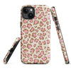 Coque d'iPhone® rigide Léopard rose