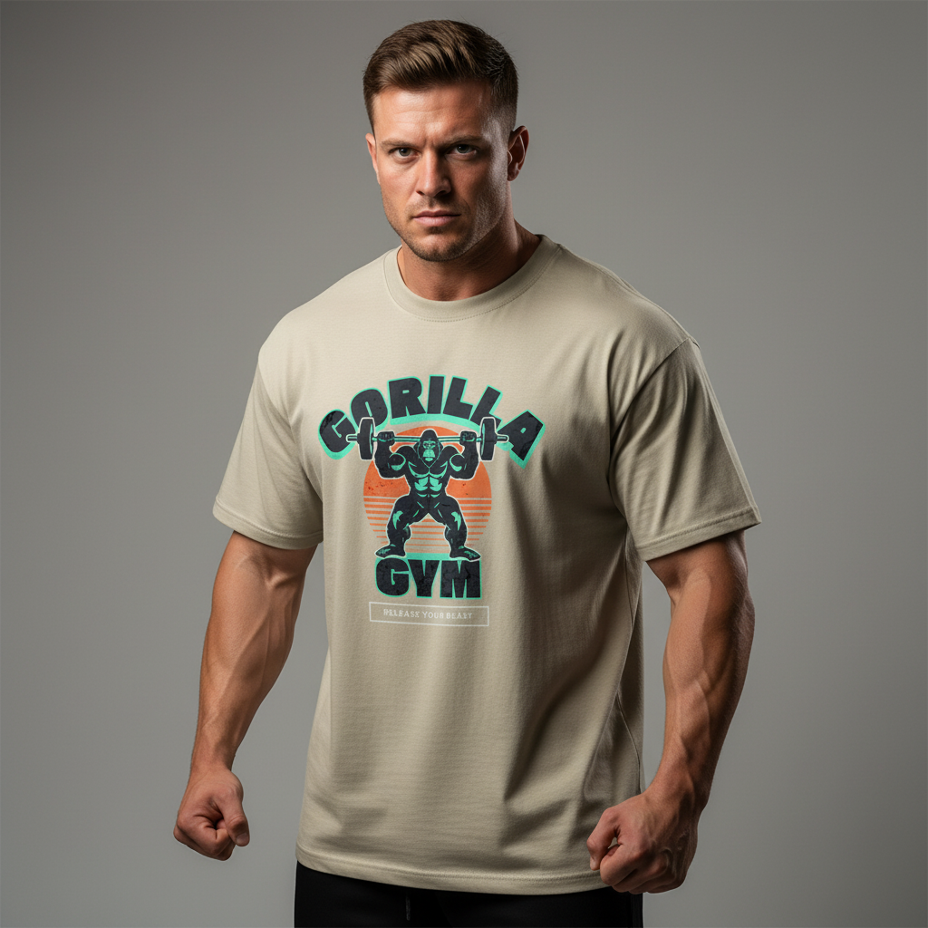 T-Shirt musculation et bodybuilding motivation - Gorilla gym