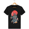 teeshirt noir homme samurai