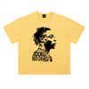 T-shirt Jeremy Doku Red Devils jaune citron - portrait exclusif, vue de face