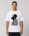 T-shirt Romelu Lukaku Red Devils porté en studio, vue de face