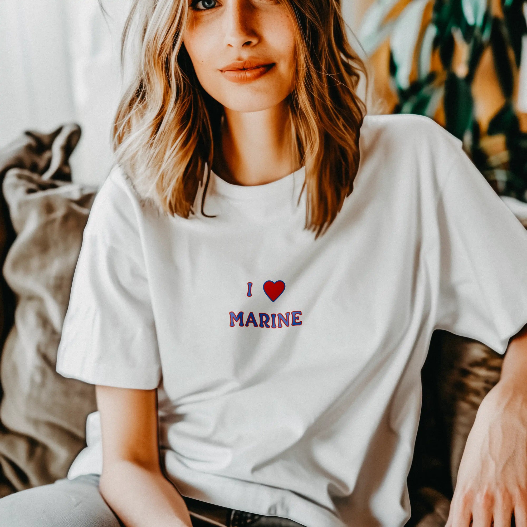 T-shirt Marine Star Academy - 100% Coton Bio | Idéal pour les Mamans Fans