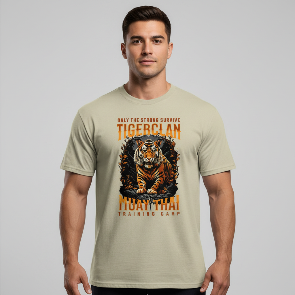 T-Shirt musculation et bodybuilding motivation - Tigerclan Muay Thai