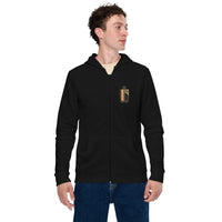 Sweat à capuche zippé unisexe - BELGIUM FOOTBALL 2024