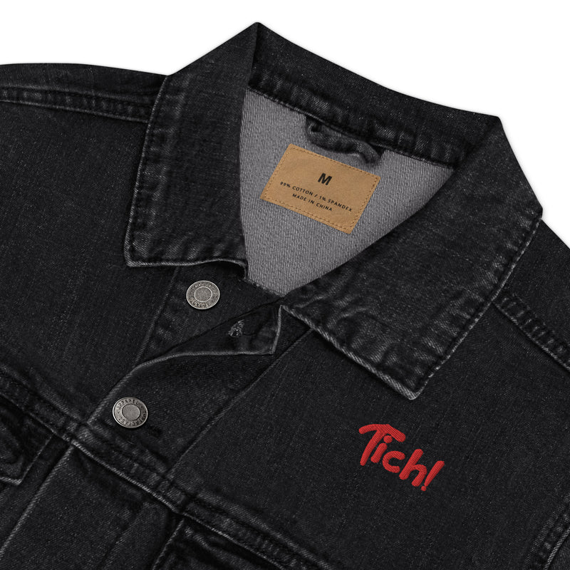 Veste en jeans brodée (3 couleurs) - Tich !