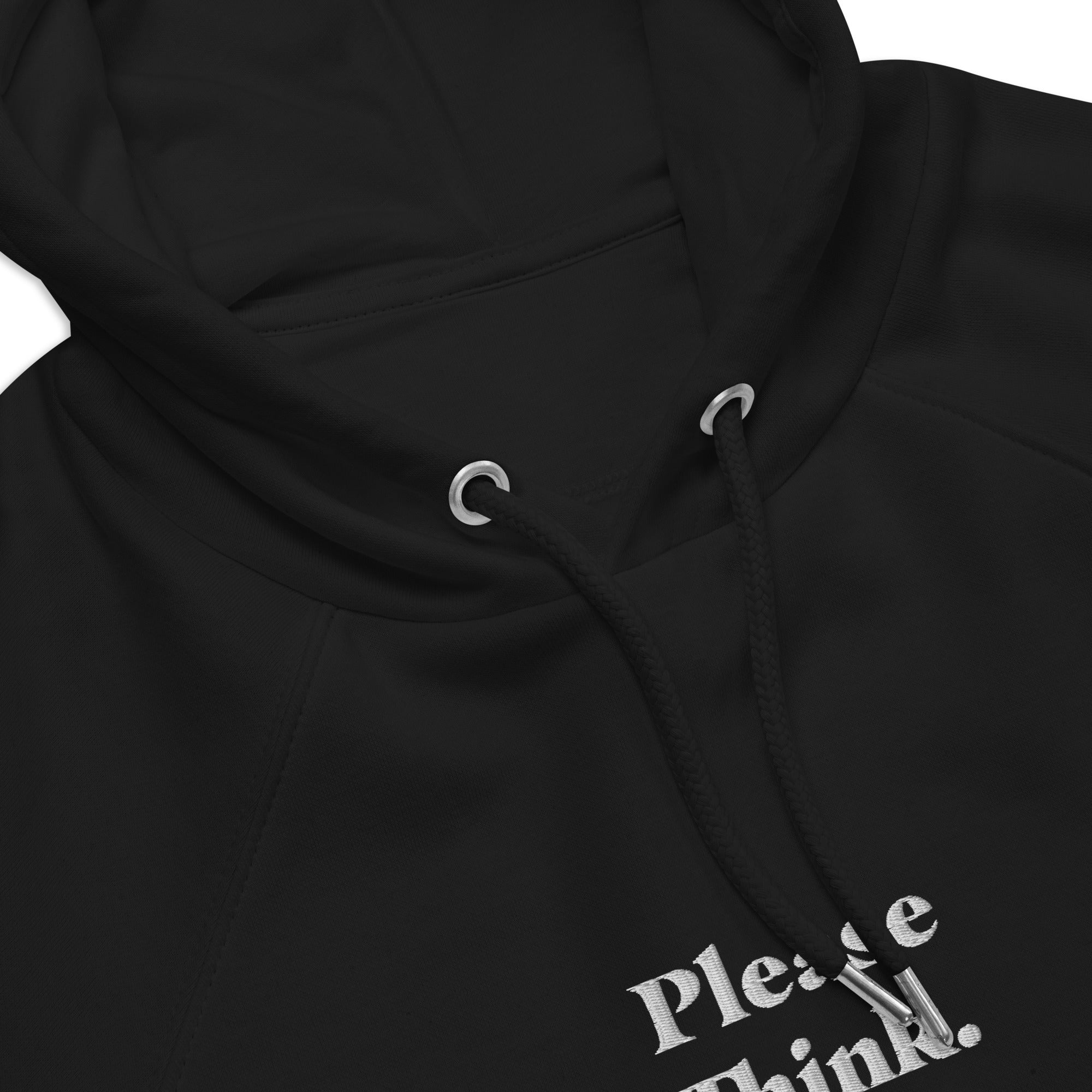 Pull à capuche - Please Think.